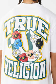 GARDEN HORSESHOE LOGO HEAVYWEIGHT TEE