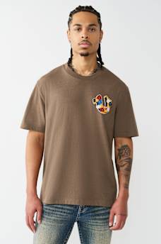 GARDEN HORSESHOE LOGO HEAVYWEIGHT TEE