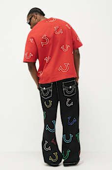 HORSESHOE PRINT LOGO HEAVYWEIGHT OVERSIZED TEE, image 2