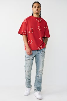 HORSESHOE PRINT LOGO HEAVYWEIGHT OVERSIZED TEE, image 5