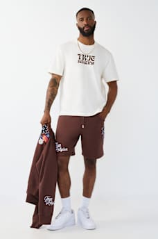 WAVY LOGO BUDDHA FACE GRAPHIC TEE, image 5