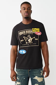 WORLD TOUR LOGO PATCH HEAVYWEIGHT TEE, image 2