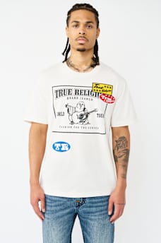 WORLD TOUR LOGO PATCH HEAVYWEIGHT TEE, image 2