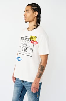 WORLD TOUR LOGO PATCH HEAVYWEIGHT TEE, image 4