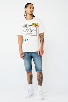 WORLD TOUR LOGO PATCH HEAVYWEIGHT TEE, image 6