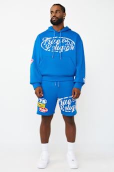 LOGO PATCH BOXY PULLOVER HOODIE, image 7