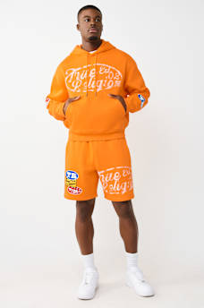 LOGO PATCH BOXY PULLOVER HOODIE, image 2