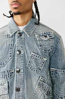 MULTI-POCKET SUPER T DENIM JACKET, image 6