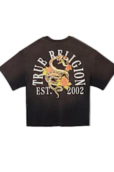 FLORAL SNAKE HEAVYWEIGHT OVERSIZED TEE, image 7