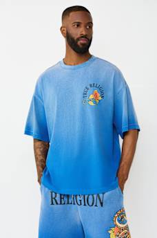 FLORAL SNAKE HEAVYWEIGHT OVERSIZED TEE, image 2