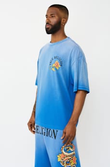 FLORAL SNAKE HEAVYWEIGHT OVERSIZED TEE, image 3