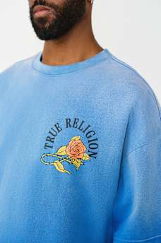 FLORAL SNAKE HEAVYWEIGHT OVERSIZED TEE, image 4