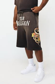 MIKEY FLORAL SNAKE BAGGY AF SWEATSHORT