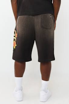MIKEY FLORAL SNAKE BAGGY AF SWEATSHORT
