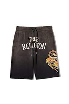 MIKEY FLORAL SNAKE BAGGY AF SWEATSHORT
