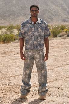 VINNY TIE-DYE CAMO ULTRA BAGGY JEAN 34", image 1