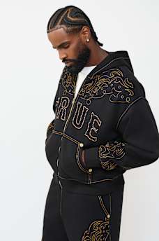 RODEO BIG T BOXY ZIP HOODIE, image 4