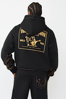 RODEO BIG T BOXY ZIP HOODIE, image 5
