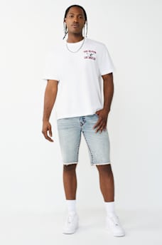 RICKY FLAP FRAYED HEM SHORT , image 6