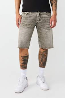 RICKY FRAYED HEM FLAP SHORT