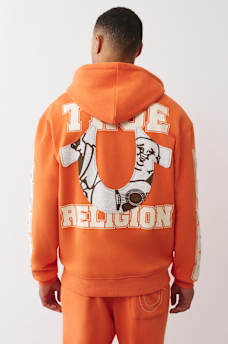 TERRY APPLIQU&Eacute;  ZIP HOODIE, image 1
