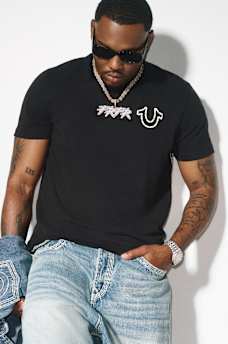  BUDDHA PUFF PRINT TEE 