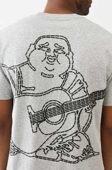  BUDDHA PUFF PRINT TEE 