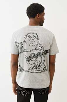  BUDDHA PUFF PRINT TEE 