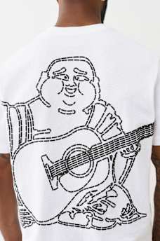  BUDDHA PUFF PRINT TEE 