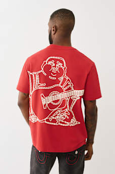 CAMISETA DE CUELLO REDONDO DE BUDDHA, image 1