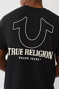 CAMISETA CON APLIQUE DE HERRADURA, image 1