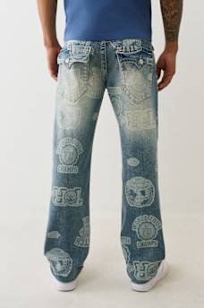 JEANS RECTOS RICKY CON ESTAMPADO INTEGRAL DE 34", image 5