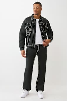 BOBBY SUPER T COATED BAGGY JEAN 32&rdquo; , image 7