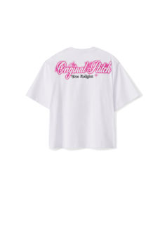 RHINESTONE LOGO HEAVYWEIGHT BOXY TEE, image 8
