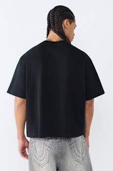 GRAFFITI LOGO BOXY TEE