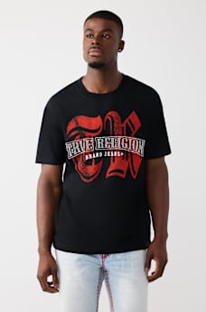 T-SHIRT AVEC LOGO EN PIERRES DU RHIN, image 2