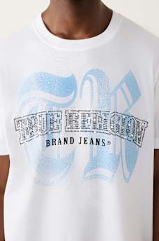 T-SHIRT AVEC LOGO EN PIERRES DU RHIN, image 1