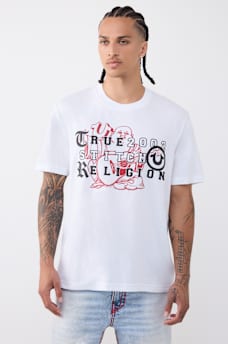 CAMISETA CON LETRAS Y BUDDHA, image 2