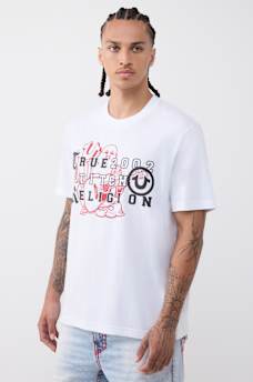 CAMISETA CON LETRAS Y BUDDHA, image 3