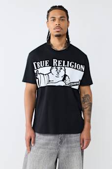 CHECKERED BUDDHA TEE