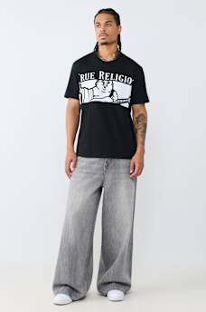 CHECKERED BUDDHA TEE