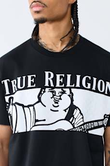 CHECKERED BUDDHA TEE