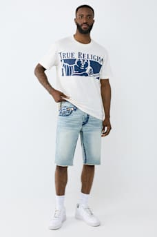 CHECKERED BUDDHA TEE