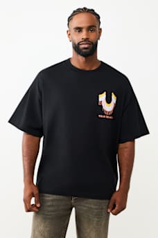 RETRO LOGO OVERSIZED TEE
