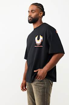 RETRO LOGO OVERSIZED TEE