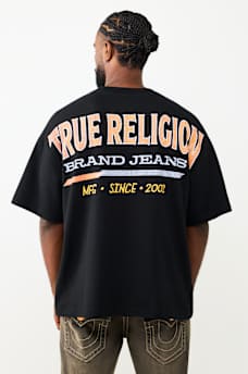 RETRO LOGO OVERSIZED TEE
