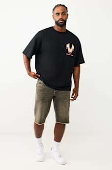 RETRO LOGO OVERSIZED TEE