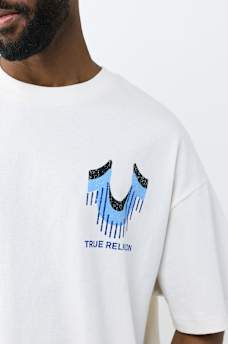 RETRO LOGO OVERSIZED TEE, image 4