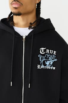 LOGO ZIP HOODIE, image 4