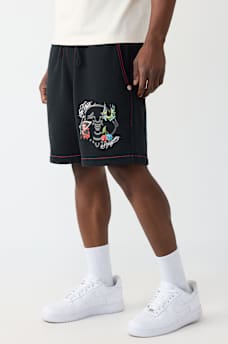 SHORTS DE POLAR BIG T CON ROSTRO DE BUDA, image 3